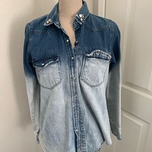 Pull&Bear Sport Denim Shirt